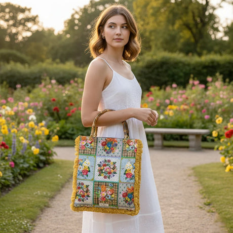 Mouchkine Jewelry Patchwork Handbag