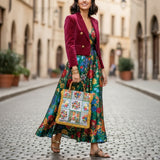 Mouchkine Jewelry Patchwork Handbag