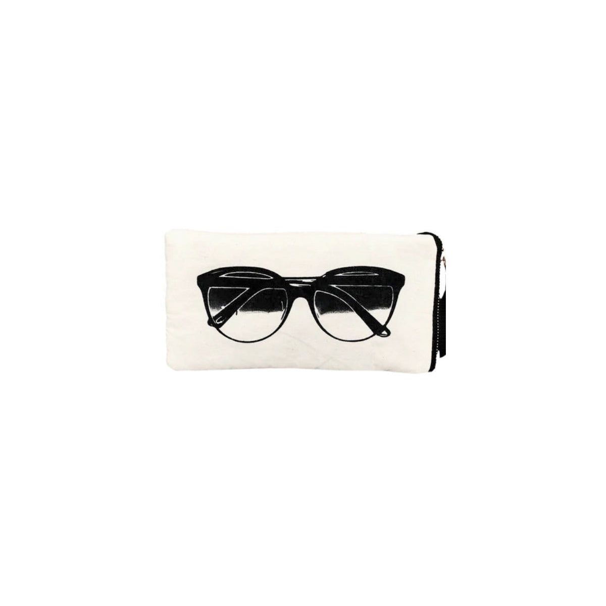 Bag-All Cream Sunglasses Case with Slip Pocket