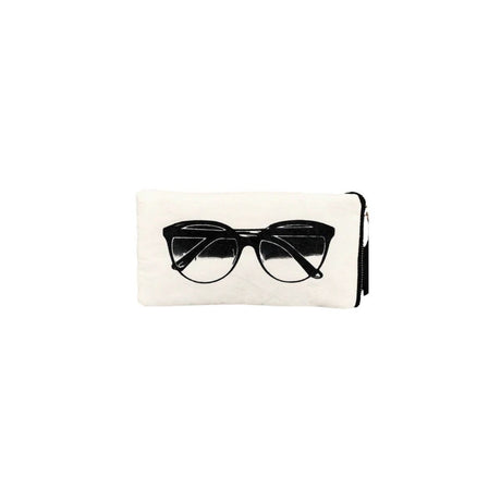 Bag-All Cream Sunglasses Case with Slip Pocket