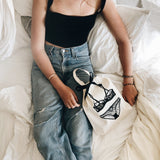 Bag-All Cream Polkadot Lingerie Travel Bag