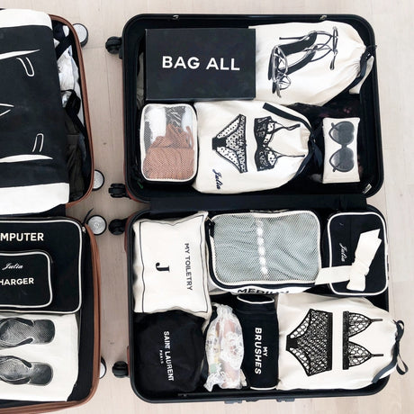 Bag-All Cream London Lingerie Travel Bag