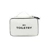Bag-All Cream Hanging Toiletry Travel Bag
