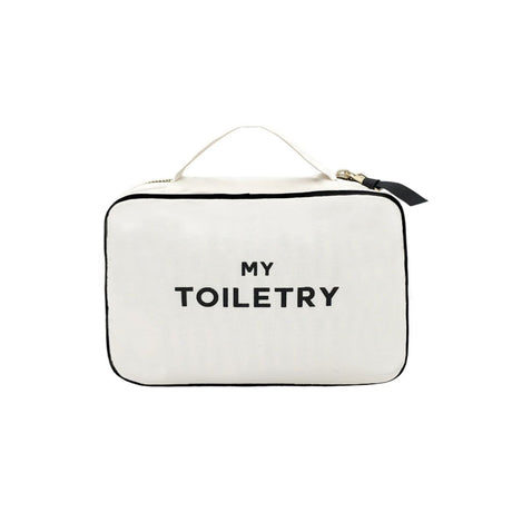 Bag-All Cream Hanging Toiletry Travel Bag