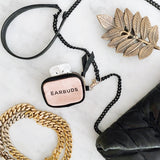 Bag-All Pink Blush Earbuds Travel Case with Clasp