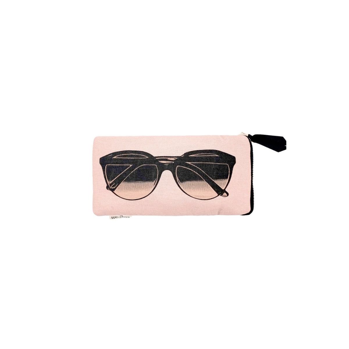 Bag-All Pink Blush Sunglasses Case with Slip Pocket