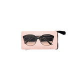 Bag-All Pink Blush Sunglasses Case with Slip Pocket