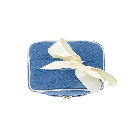 Bag-All Small Denim Makeup Case