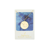 Zodiac Constellation Coin Necklace