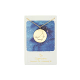 Zodiac Constellation Coin Necklace