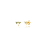 Tai Delicate Dragonfly Stud Earrings