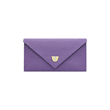 Joumana Dagher Purple Arabic Finjan Cup Emblem Leather Wallet