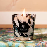 Max 08 Pearls Black Candle