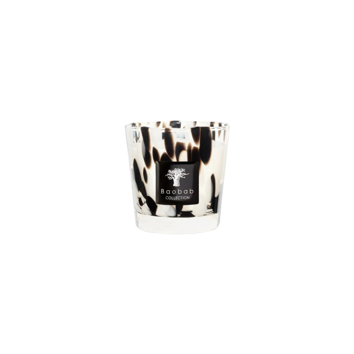Baobab Collection Max 08 Pearls Black Candle