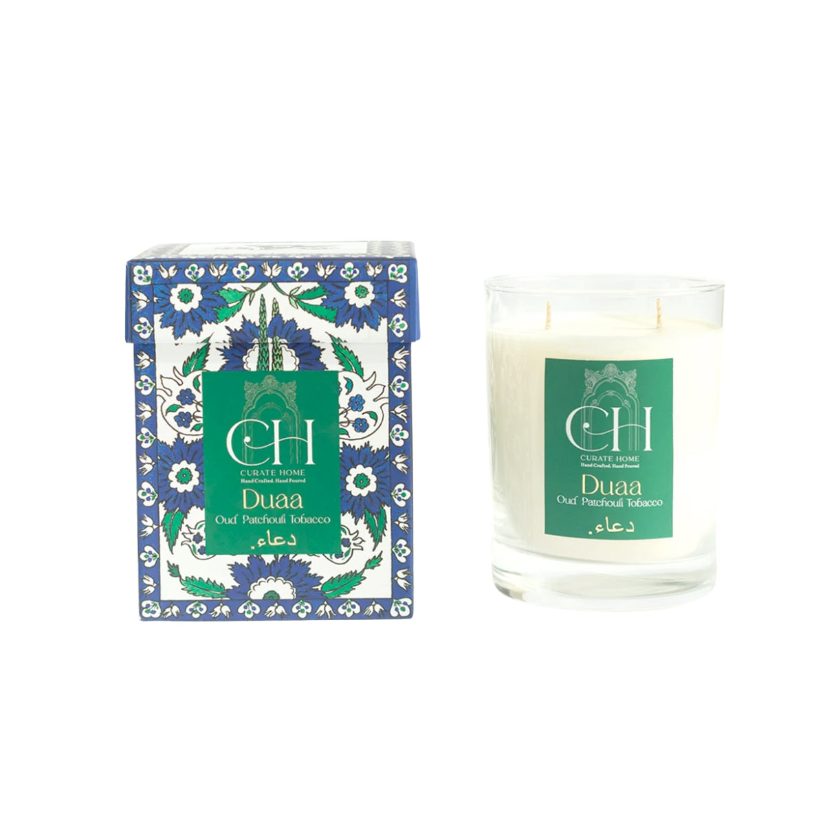 Curate Home Oud Patchouli Duaa Candle