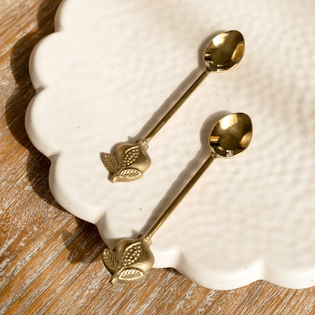Curate Home Pomegranate Dessert Spoons