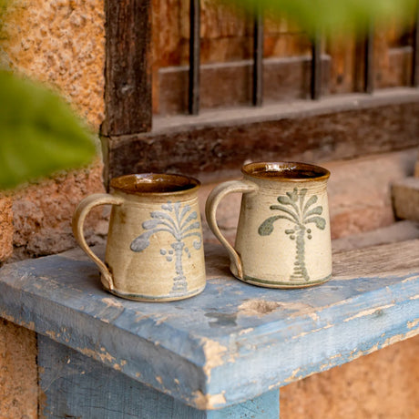 Large Palm Coffee Mug