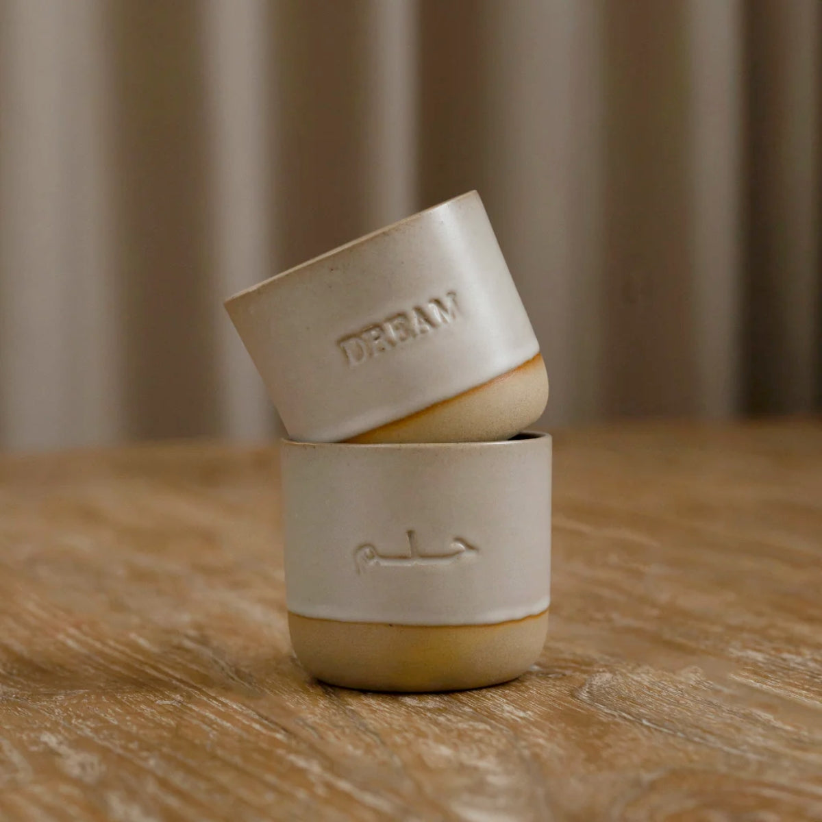 Dream and Trust Cups Set of 4