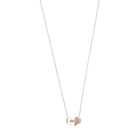 Kismet by Milka 14k Rose Gold Beloved Chain Necklace