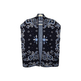 You & Eye Blue Bandana Paisley Vest