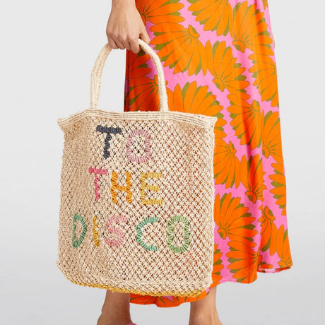 The Jacksons Bags Large To The Disco Jute Bag