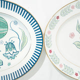Curate Home Blue Chintz Platter