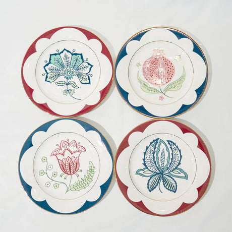 Curate Home Chintz Salad Plates Set of 4