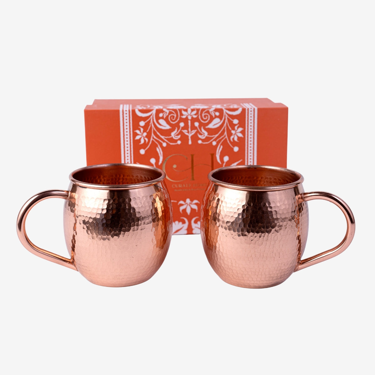 Curate Home Copper Mule Mug Set of 2