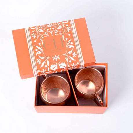 Curate Home Copper Mule Mug Set of 2