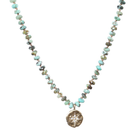 Rachel Reinhardt African Turquoise Necklace