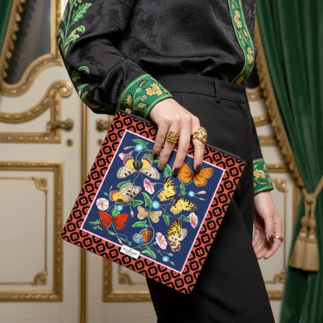 Mouchkine Jewelry Papillons Velvet Pouch