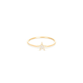 Alexa Jewelry 18k Gold Classic Star Ring