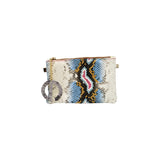 Ebarrito Royal Cashmere Snakeskin Clutch
