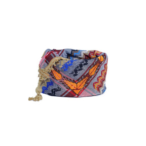 SEP Grey Multicolor Keffiyeh with Tassel