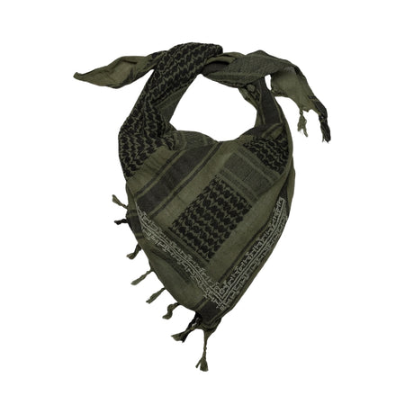 SEP Mini Khaki Cotton Keffiyeh with Tassel