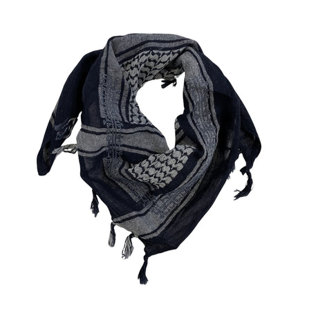 SEP Mini Blue Cotton Keffiyeh with Tassel