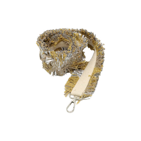 Alex.Max Silver Beach Embroidered Clutch