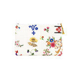 RELAX RE-LUX Rustic Bloom Patch Embroidery Pouch