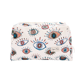 Cofin Paris XL Beige Cyclope Toiletry Bag
