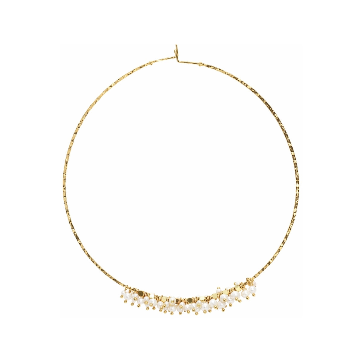 You & Eye Mini Cluster Pearls Choker