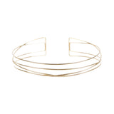 You & Eye Multi Strand Crossover Choker