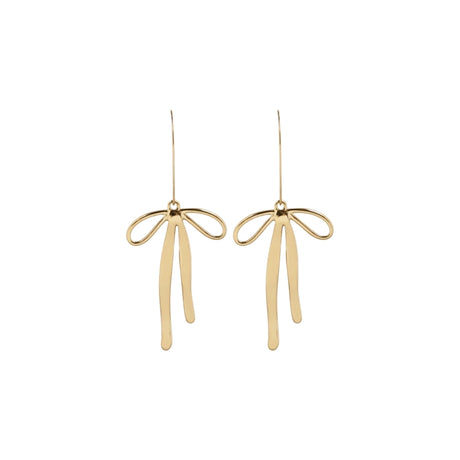 You & Eye Flowy Bow Drop Earrings