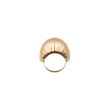 You & Eye Fluted Dome Ring