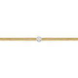LoveLab Antwerp Cuty Diamond Gold Cord Bracelet
