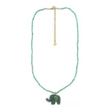 Elephant Beaded Necklace