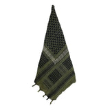 SEP Khaki Mary Cotton Keffiyeh with Tassel