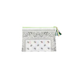 Bandana Pouch with Embroidered Beach Please