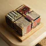 Decoupage Plexi Boxes with Wooden Tray
