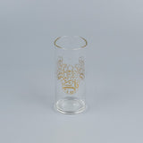JRD Home Hamsa Arabic Calligraphy Tall Glasses Set of 6