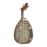 JRD Home Arabic Calligraphy Oud Guitar Wall Hanging Decor with Embroidery